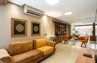 Apartamento garden com 178,5m², porteira fechada, 3 quartos, 1 suíte, vaga dupla, no bairro santana em porto alegre