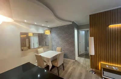 Apartamento semimobiliado 2 dormitórios 1 vaga coberta - passo da areia