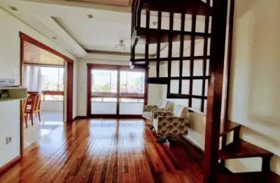 Linda cobertura de 4 dormitórios,1 suíte , 4 banheiros para venda, 4 vagas de garagens cobertas e escrituradas, 1 terraço com deck, piscina e churrasqueira no bairro jardim lindóia em porto alegre/rs.