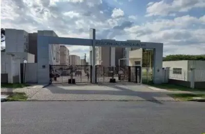 Apartamento de dois dormitórios e uma vaga no residencial porto aurora