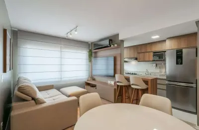 Impecável! 2 dormitórios, suíte, mobiliado e pronto para morar