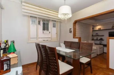 Apartamento com 3 quartos e 1 vaga à venda em rio branco, porto alegre.