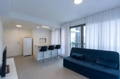 Apartamento de 01 dormitório suíte, localizado no moderno no coração do bairro petrópolis.