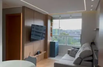 Apartamento com Sacada Churrasqueira com 1 vaga de garagem Av. Protásio Alves