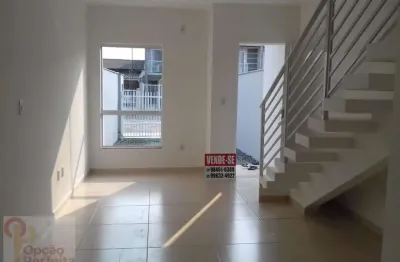 Sobrado geminado para venda em joinville, vila nova, 2 dormitórios, 2 banheiros, 1 vaga