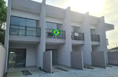 Sobrado geminado para venda em joinville, vila nova, 2 dormitórios, 2 suítes, 3 banheiros, 2 vagas