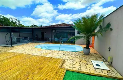 Casa plana averbado com 3 dormitórios à venda, 159m² por r$ 900.000,00 - costa e silva - joinville/sc