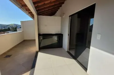 Cobertura para venda em juiz de fora, santa terezinha, 1 dormitório, 1 banheiro