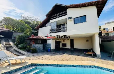 Casa de luxo em condomínio na freguesia jacarepaguá, rio de janeiro-rj: 4 quartos, 1 suíte, 2 salas, 3 vagas, 340m².
