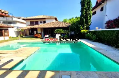 Magnífica casa de luxo em condomínio na barra da tijuca, rio de janeiro-rj: 5 quartos, 5 suítes, 4 salas, 9 banheiros, 6 vagas, 544,00m²!