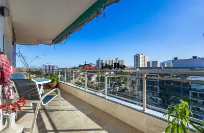 Apartamento à venda na freguesia jacarepaguá, rio de janeiro-rj: 2 quartos, 1 suíte, 1 sala, 3 banheiros, 2 vagas, 105m²!