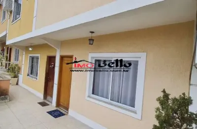 Casa em condomínio na freguesia jacarepaguá, rio de janeiro - 2 quartos, 2 suítes, 1 vaga de garagem - imperdível!