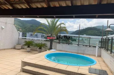 Cobertura de luxo para locação na freguesia jacarepaguá, rio de janeiro - 3 quartos, 3 suítes, 2 salas, 6 banheiros, 2 vagas - 219m².