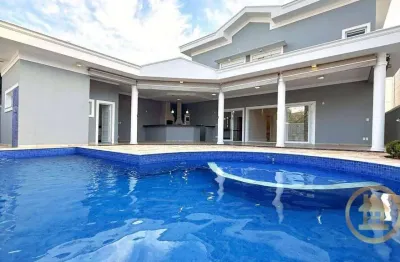 Casa com 3 dormitórios, 322 m² - venda por r$ 2.650.000,00 ou aluguel por r$ 16.184,94/mês - condomínio santa clara - indaiatuba/sp