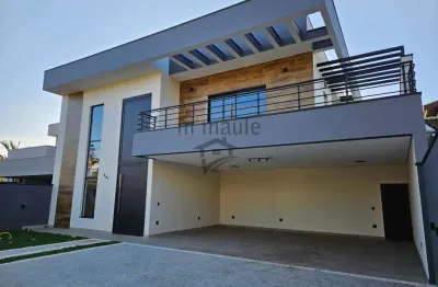 Casa em condomínio fechado com 5 quartos à venda no loteamento caminhos de san conrado (sousas), campinas , 360 m2 por r$ 2.995.000