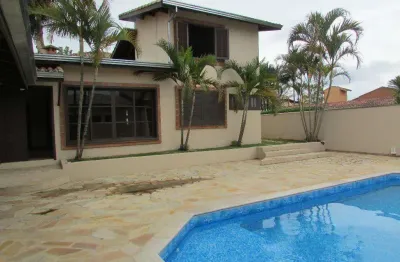 Casa em condomínio fechado com 3 quartos para alugar no loteamento caminhos de san conrado (sousas), campinas , 327 m2 por r$ 4.100