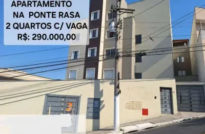 [venda] apartamento de 52,28m, 2 dormitórios, vaga de garagem -ponte rasa/sp