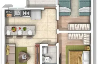 Apartamento com 2 quartos à venda na Rua Cachoeiro do Itapemirim, 3, Cidade Patriarca, São Paulo