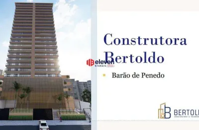 Apartamento com 2 quartos à venda na Rua Barão De Penedo - Lado Par, José Menino, Santos
