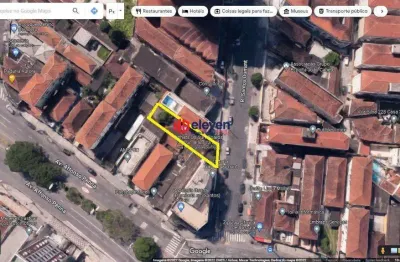 Terreno residencial à venda - 270m² próximo à av. afonso pena, no embaré - santos-sp