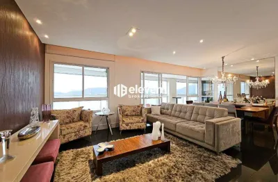 Apartamento alto padrão, 04 dormitórios, 189m², na ponta da praia, santos-sp