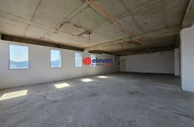 Sala comercial para venda ou locação em santos em edifício coorporativo de alto padrão