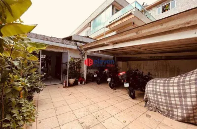 Casa à venda, 2 quartos, 3 vagas, marapé - santos/sp