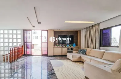 Cobertura duplex venda 04 dormitórios (2 suítes) | 230m² | boqueirão, santos