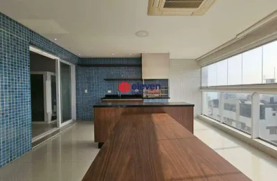 Apartamento com vista mar, na quadra da praia, com 04 suítes, varanda gourmet com churrasqueira.