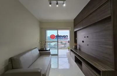 Apartamento de 2 quartos com vista para o mar no residencial san pietro, ponta da praia, santos