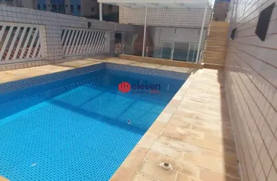 Casa sobreposta alta com 4 dormitórios (2 suítes), 2 salas, 2 vagas de garagem com 3 andares, piscina, churrasqueira e solarium