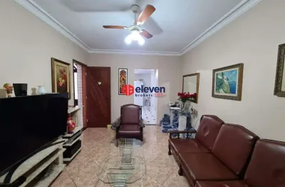 Casa sobreposta baixa à venda, 3 dormitórios, no embaré, santos-sp