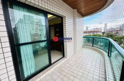 Apartamento com 3 quartos à venda na Rua Oswaldo Cochrane, Embaré, Santos