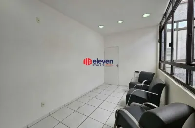 Sala comercial para alugar na Avenida Senador Pinheiro Machado, Marapé, Santos