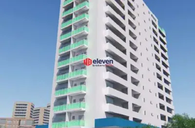 Apartamento à venda, 1 quarto, 1 vaga, macuco - santos/sp