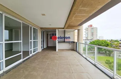 Apartamento com 3 suítes e varanda gourmet à venda no guarujá - lazer completo e 2 vagas