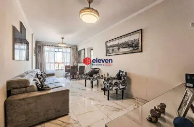 Amplo apartamento reformado no embaré – 92m² com 2 dormitórios e vaga de garagem!