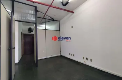 Sala comercial para alugar na Avenida Ana Costa, Vila Mathias, Santos
