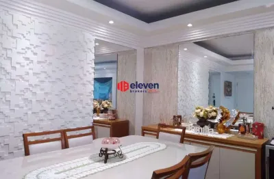 Apartamento amplo com 3 dormitórios e suíte próximo à praia no bairro pompéia, santos/sp