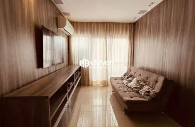 Apartamento mobiliado à venda na avenida ana costa – santos/sp