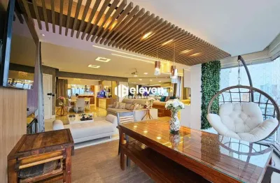 Luxo completo à beira-mar – apartamento alto padrão porteira fechada com 3 suítes, varanda gourmet e vista incrível!