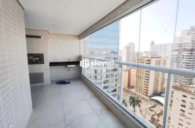 Apartamento para locação 3 dormitórios no gonzaga totalmente mobiliado
