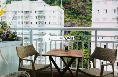 Apartamento venda 02 dormitórios (sendo 01 suíte) acqua play home resort - marapé - santos