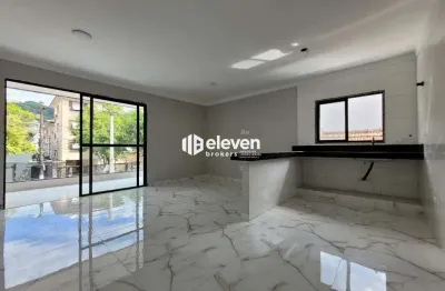 Sobreposta alta nova no marapé com 3 suítes, varanda gourmet e 2 vagas