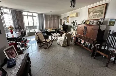 Apartamento venda 03 dormitórios (1 suíte) | 221m² | 50m da praia | gonzaga | santos