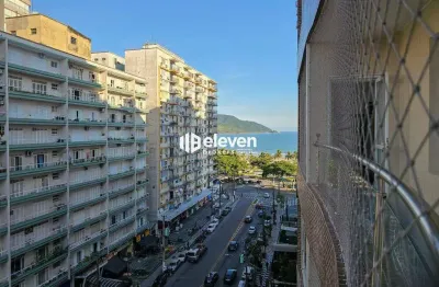 Apartamento modernizado com vista mar no boqueirão – 139,8m² a 50m da praia