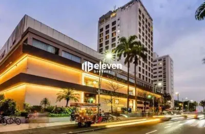 Loja venda | shopping parque balneário | 24m² | gonzaga | santos