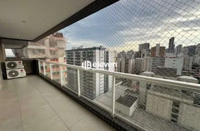 Apartamento 02 quartos, mobiliado, no gonzaga, 73m²