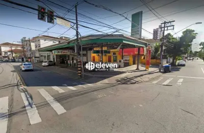 Posto de gasolina com estrutura ativa à venda | esquina estratégica no embaré – santos/sp