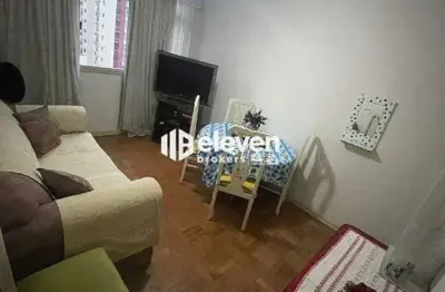 Apartamento com 1 quarto para alugar na Rua Paraíba, Pompéia, Santos